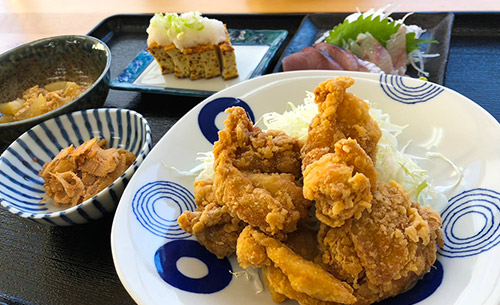 富山市 ビジネス旅館日章 食事