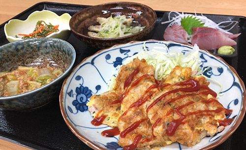 ビジネス旅館日章食事